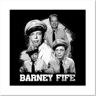 Barney's Bumbling Adventures The Barney Fife Funny Moments Tee Posters and Art